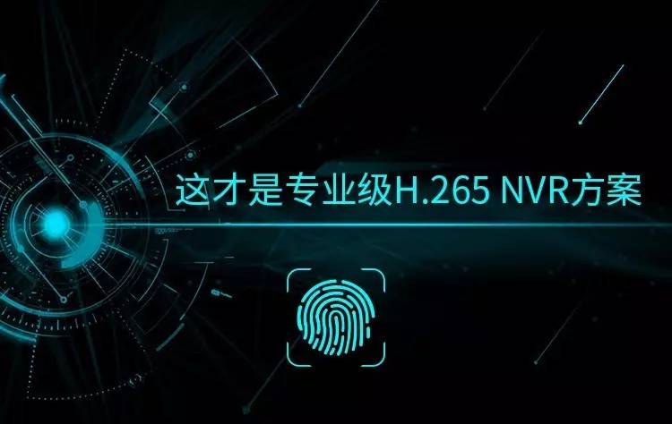 这才是专业级H.265 NVR方案